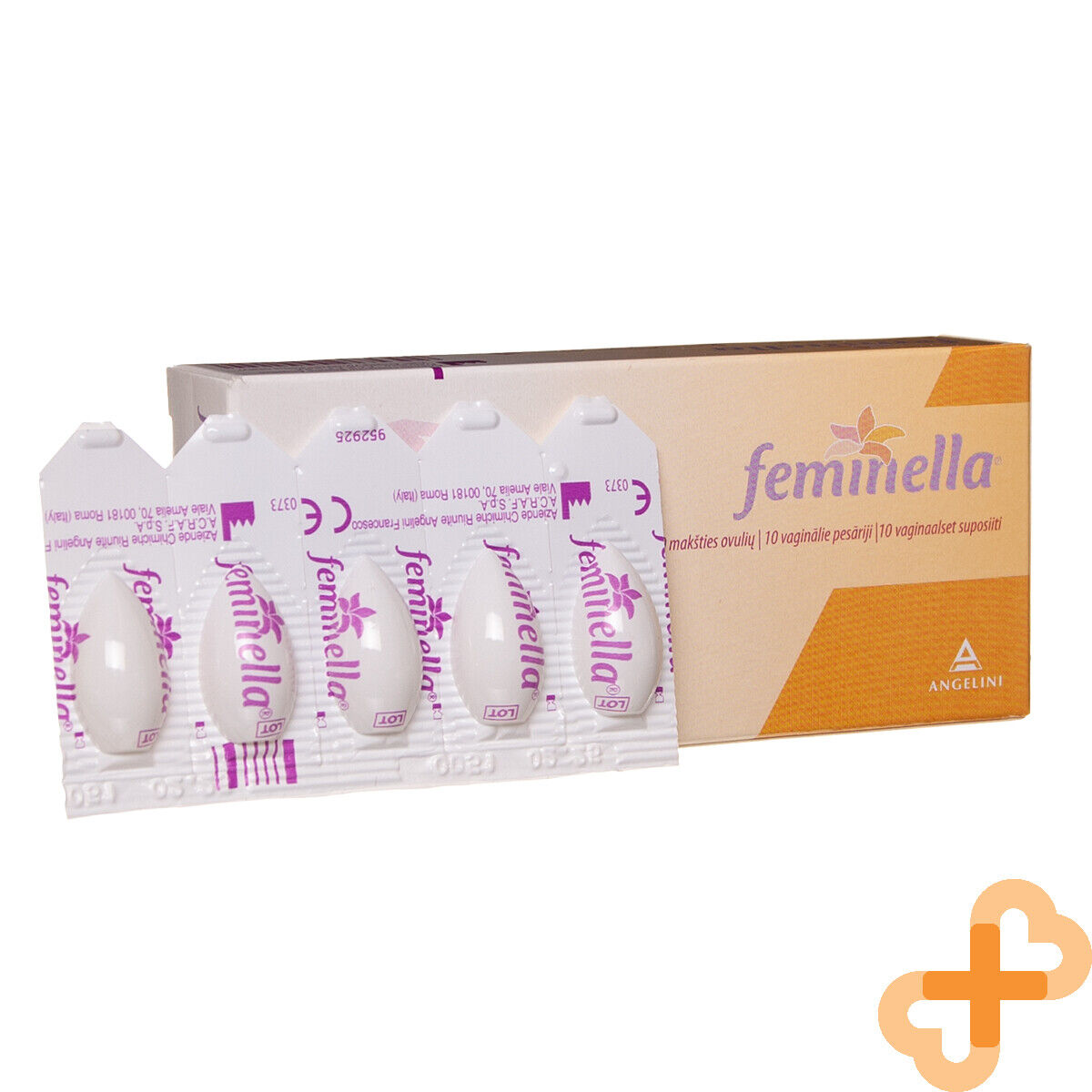 FEMINELLA 10 Vaginal Ovules Restore Moisture For Long Time Promote