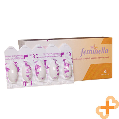 FEMINELLA 10 Vaginal Ovules Restore Moisture For Long Time Promote