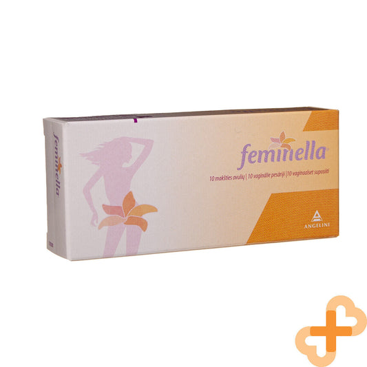 FEMINELLA 10 Vaginal Ovules Restore Moisture For Long Time Promote
