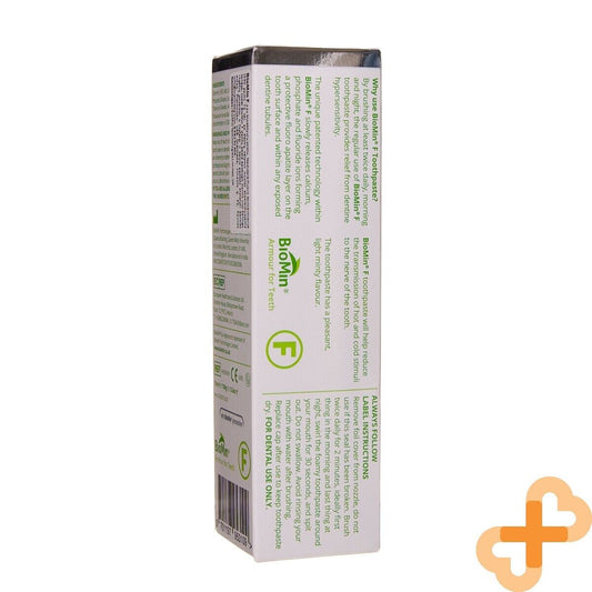 BIOMIN F Fluoride Toothpaste with Bioactive Glass for Sensitive Teeth 75 ml