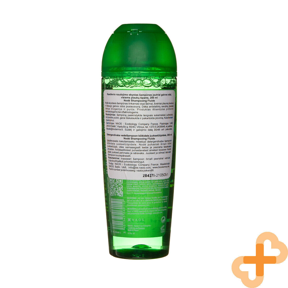 Bioderma Node Non-Detergent Shampoo Shine Suppleness 200ml All Hair Types NEW BIODERMA