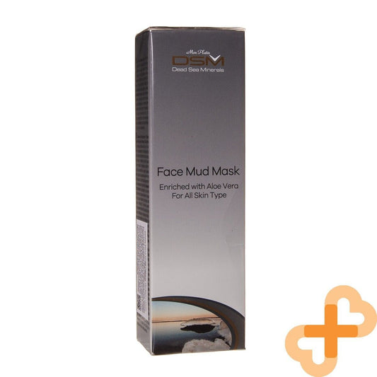 DSM Face Mud Mask 150 ml with Aloe Vera for All Skin Types Anti Aging
