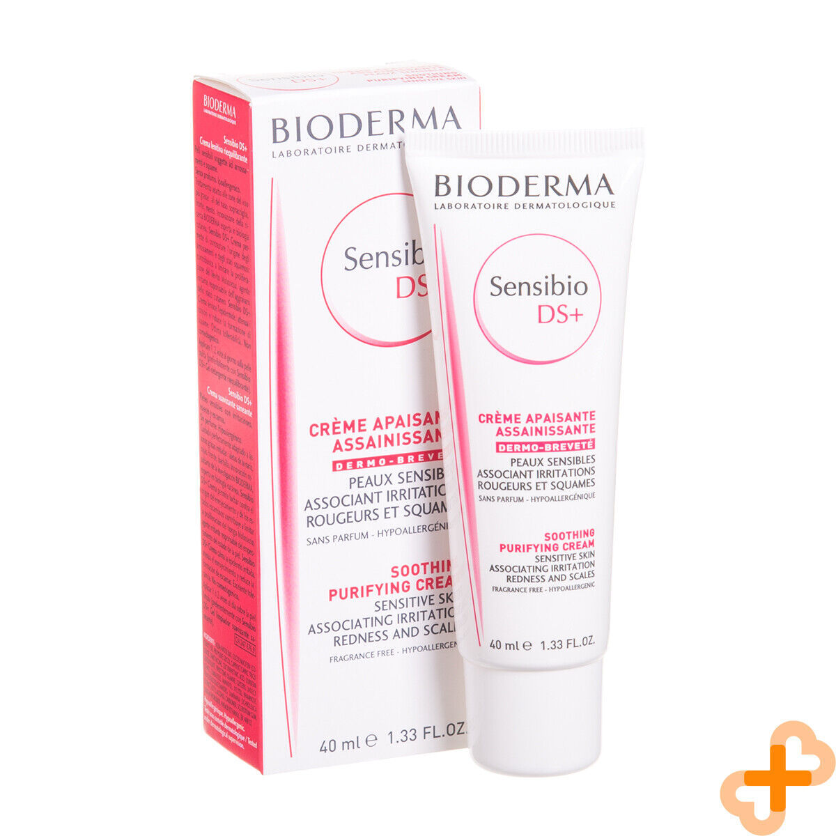 Bioderma Sensibio DS+ Cream 40ml Soothing Redness Treatment For Sens BIODERMA