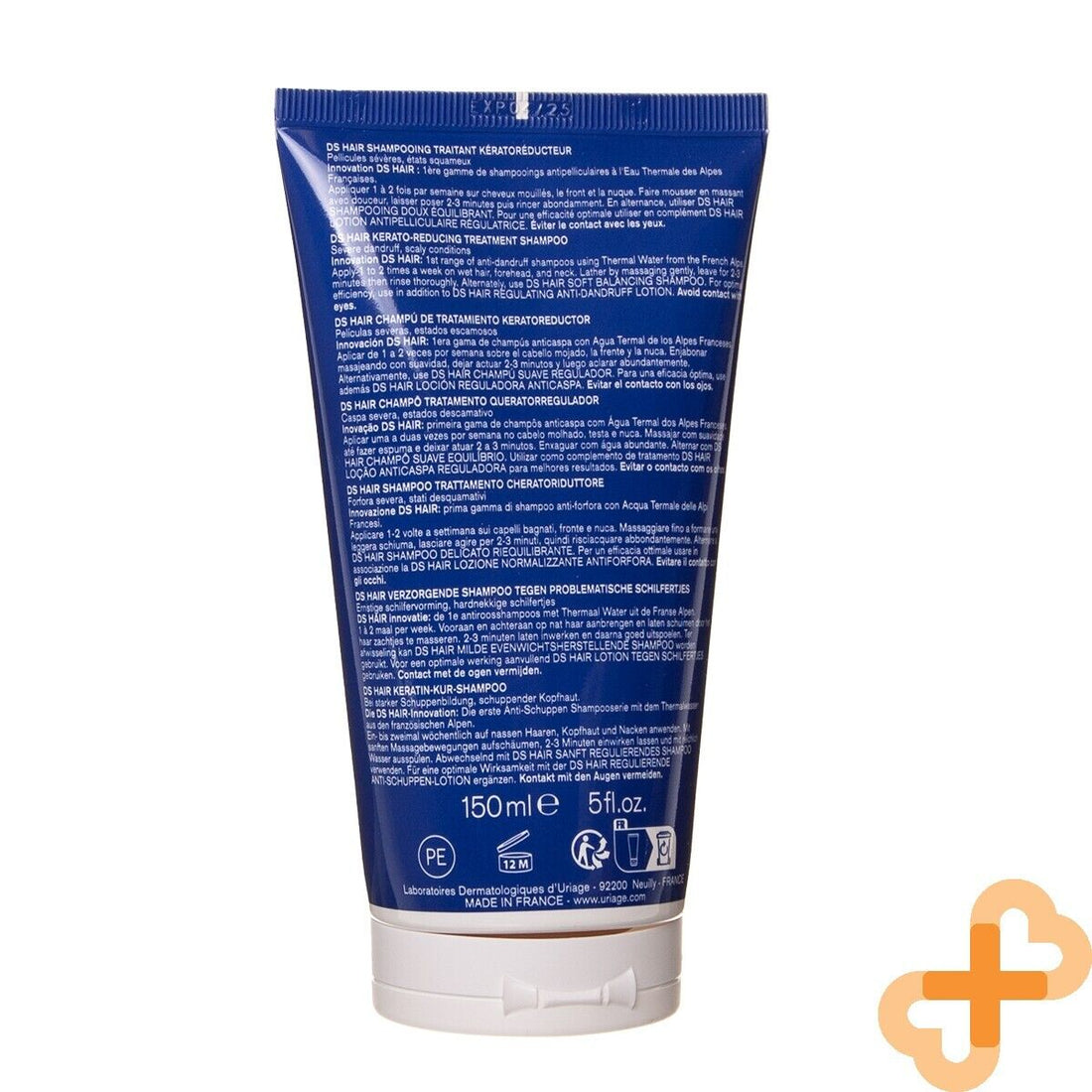 URIAGE DS Shampoo Itching Scalp Anti Dandruff Scales Redness Soothes Uriage