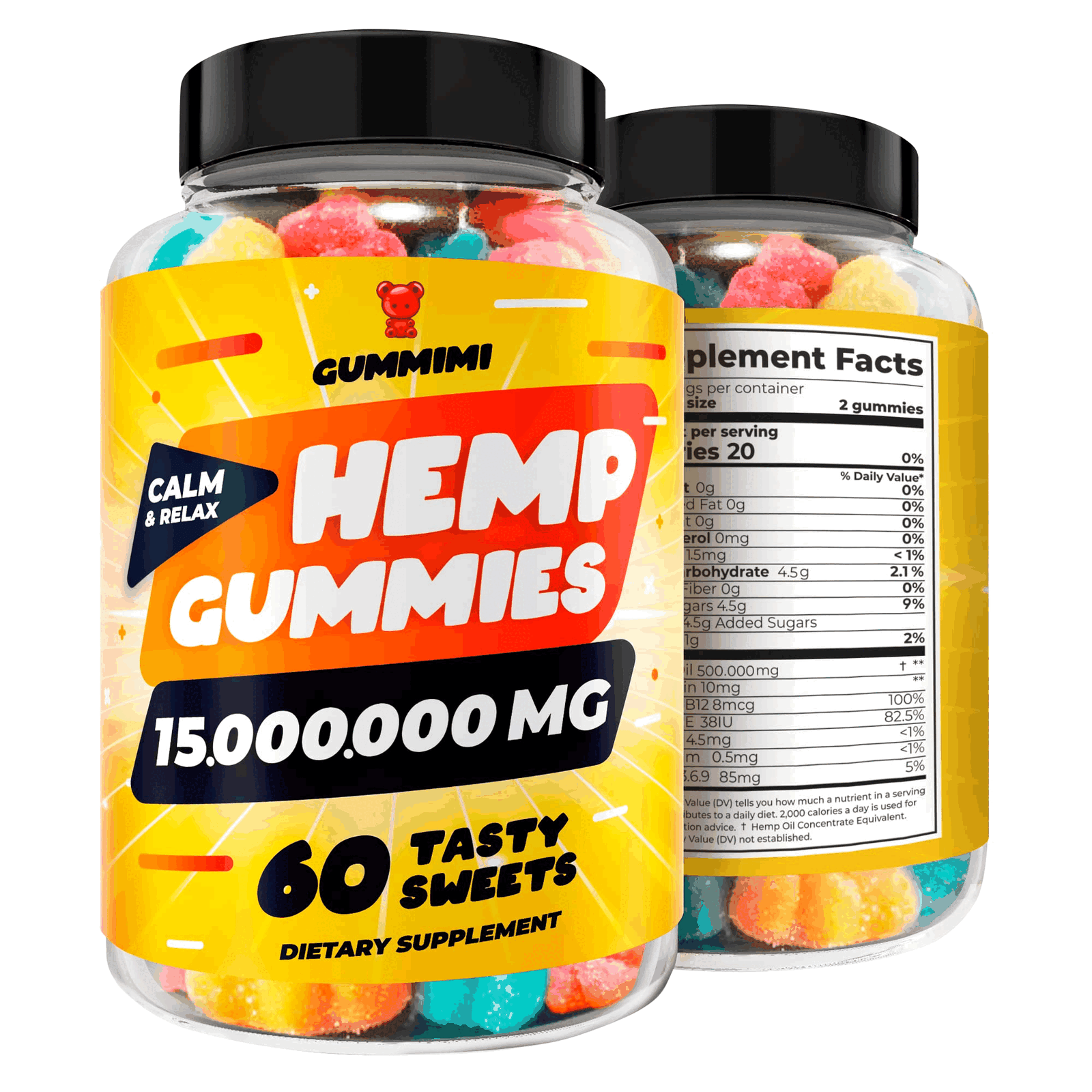Hеmp Gummies – 15,000,000 – High Potency Comforting Hеmp Oil – Ease Gummimi