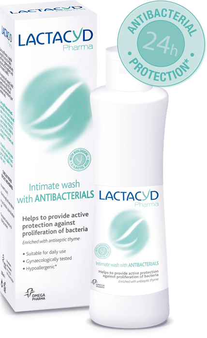Lactacyd Intimate Wash Lotion Pharma Antibacterials Thyme Reinforces