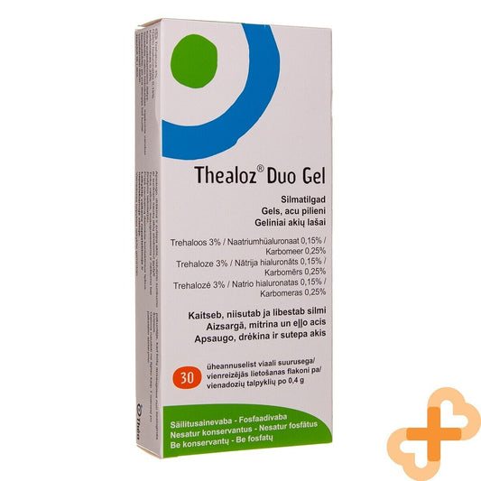 THEALOZ DUO Gel Eye Drops for Dry Eye Syndrom Treatment 0,4g
