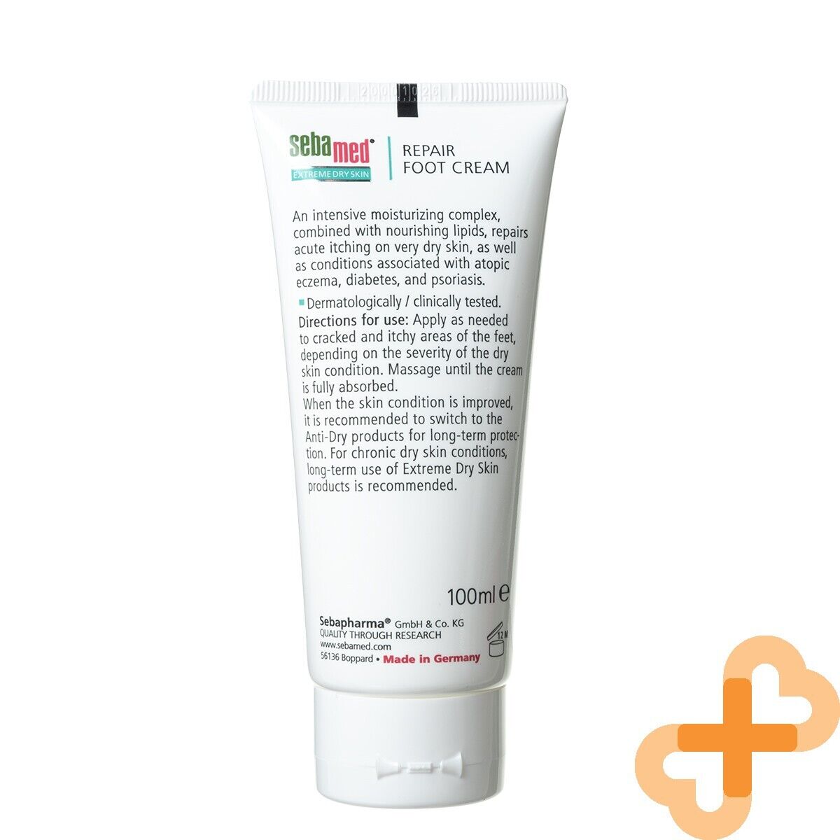 SEBAMED EXTREME Dry Skin 10% Foot Cream for Moisturizing100 ml SebaMed