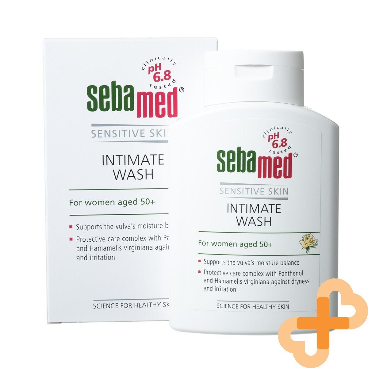 SEBAMED Sensitive Skin Intimate Hygiene Cleanser for Menopause pH 6.8 SebaMed
