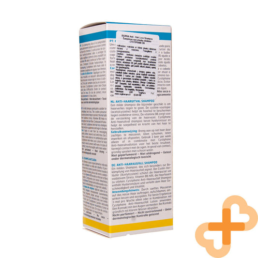 Cystiphane Biorga Anti hair Loss Shampoo Men Women 200ml strengthens hair