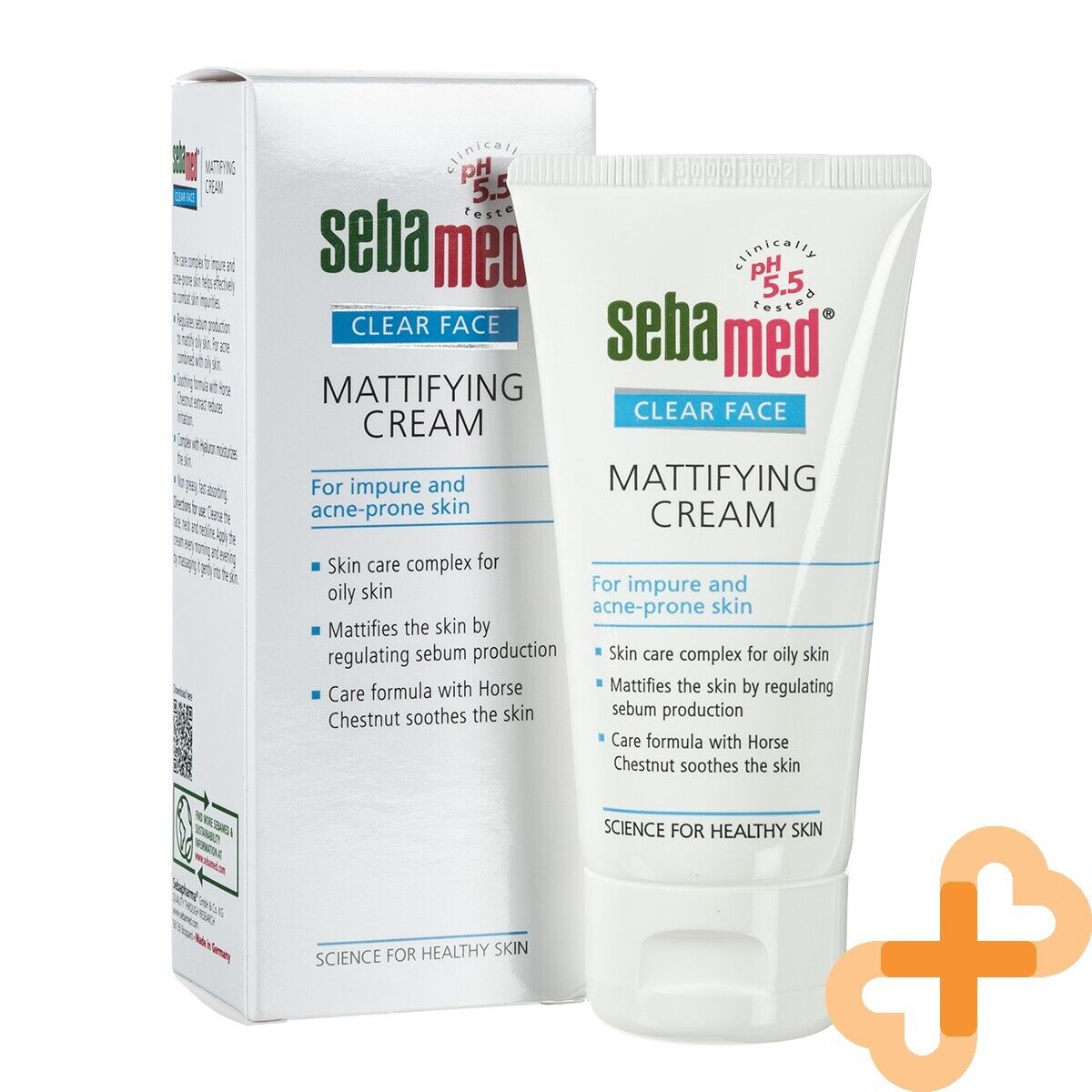 SEBAMED Clear Face Mattifying Cream for Oily and Acne-Prone Skin 50ml SebaMed