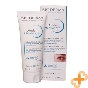 BIODERMA ATODERM INTENSIVE EYE Cream Moisturer Anti Age 3IN1 100ML BIODERMA