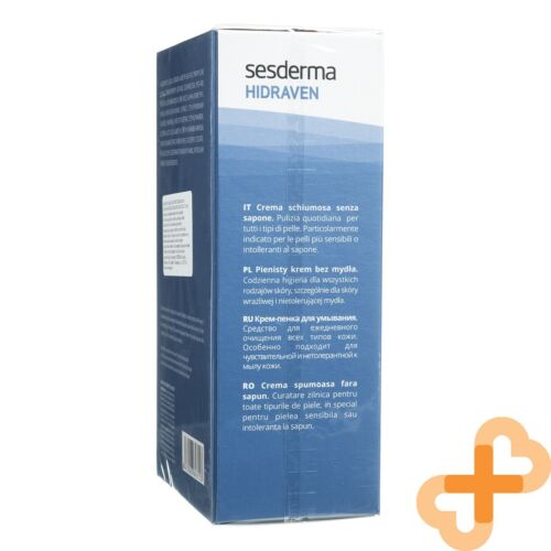 SESDERMA HIDRAVEN Foamy Soap Free Cream 300ml All Skin Types Plant Sesderma