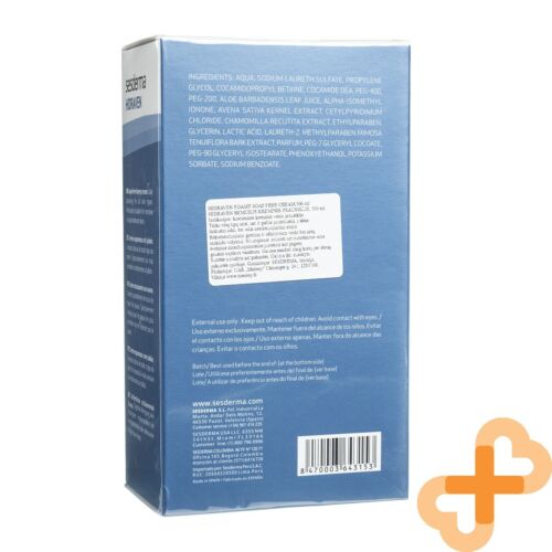 SESDERMA HIDRAVEN Foamy Soap Free Cream 300ml All Skin Types Plant Sesderma