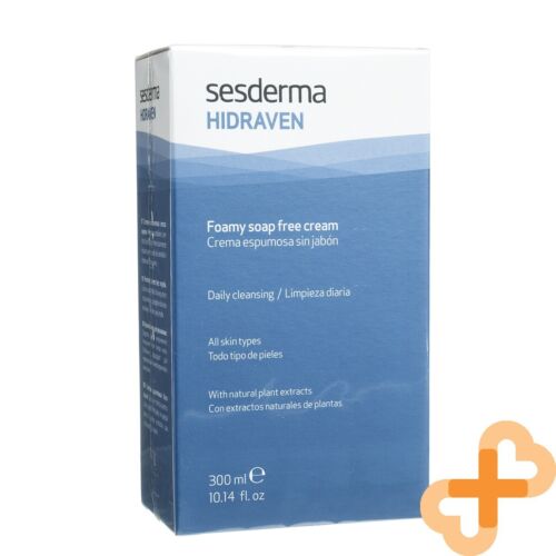 SESDERMA HIDRAVEN Foamy Soap Free Cream 300ml All Skin Types Plant Sesderma